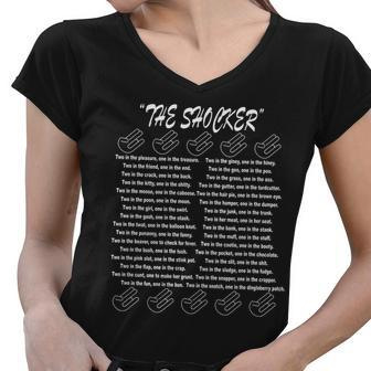 The Shocker Tshirt Women V-Neck T-Shirt - Monsterry CA