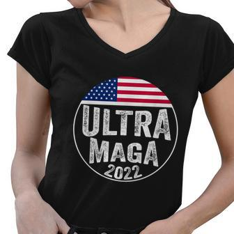Ultra Maga V12 Women V-Neck T-Shirt - Monsterry AU