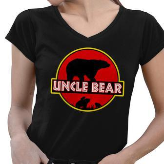 Uncle Bear V3 Women V-Neck T-Shirt - Monsterry
