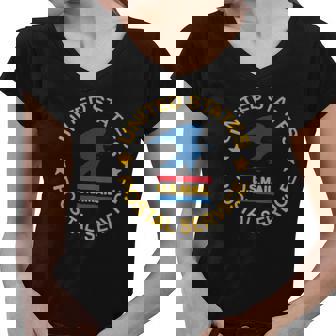 United States Postal Service Us Mail Women V-Neck T-Shirt - Thegiftio