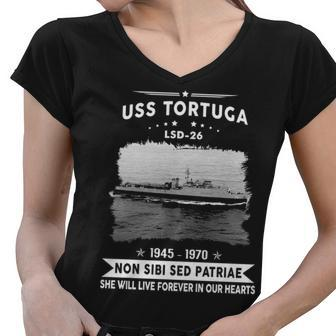 Uss Tortuga Lsd Women V-Neck T-Shirt - Monsterry AU