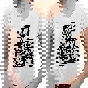 Aint No Family Like The One I Got Funny Family Reunion 2022 Women V-Neck T-Shirt - Thegiftio