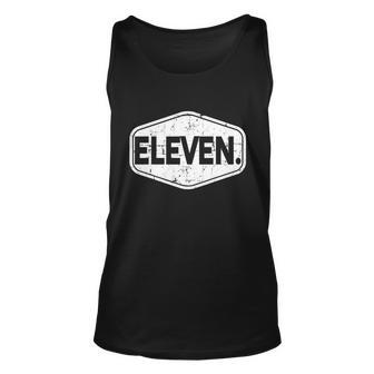 11Th Birthday Of Boy Or Girl 11 Years Old Eleven Unisex Tank Top - Monsterry CA