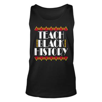 Teach Black History African Teacher Graphic Design Printed Casual Daily Basic Unisex Tank Top