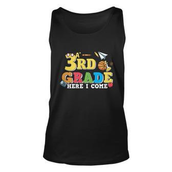 3Rd Grade Here I Come Back To School V2 Unisex Tank Top - Monsterry AU