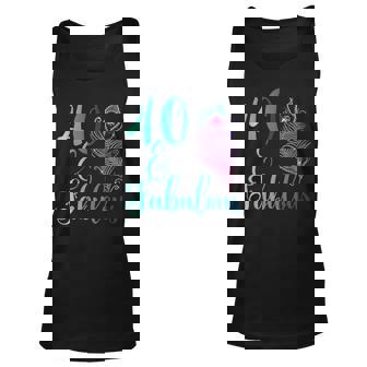 40 Years Old Gifts 40 & Fabulous Since 1982 40Th Birthday V4 Men Women Tank Top Graphic Print Unisex - Thegiftio UK