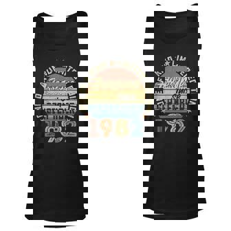 40 Years Old Gifts September 1982 Made In 1982 40Th Birthday Men Women Tank Top Graphic Print Unisex - Thegiftio UK