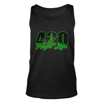 420 High Life Medical Marijuana Weed Unisex Tank Top - Monsterry AU