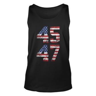 45 47 Trump 2024 Great Gift Tshirt Unisex Tank Top - Monsterry