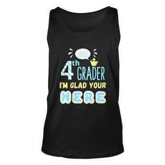 4Th Grade Squad Fourth Teacher Funny Team Squad Unisex Tank Top - Monsterry