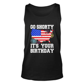 4Th Of July Birthday Usa Lover Unisex Tank Top - Monsterry AU
