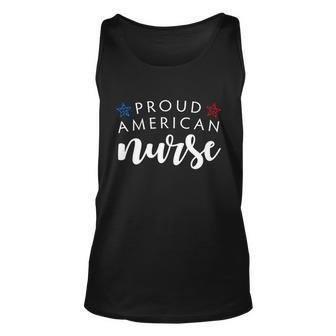 4Th Of July Nurse Independence Day Design Hospital Workers Cute Gift Unisex Tank Top - Monsterry CA