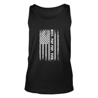 4Th Of July Poppop Us American Flag Unisex Tank Top - Monsterry