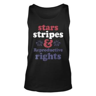 4Th Of July Stars Stripes Reproductive Rights Patriotic Unisex Tank Top - Seseable