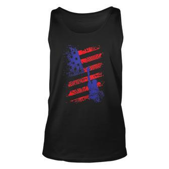 4Th Of July Usa Flag American Patriotic Statue Of Liberty Unisex Tank Top | Mazezy