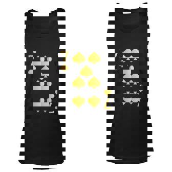 7 Of Spades Playing Card Costume Funny Halloween Gifts Graphic Design Printed Casual Daily Basic Unisex Tank Top - Thegiftio UK