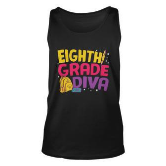 8Th Grade Diva Back To First Day Of School Unisex Tank Top - Monsterry