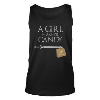 A Girl Has No Candy Sword Halloween Unisex Tank Top - Seseable
