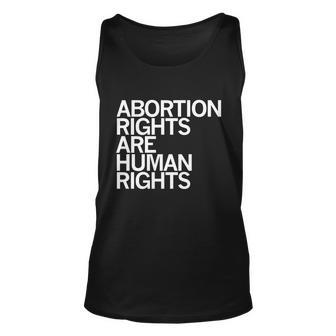 Abortion Rights Are Human Rights V2 Unisex Tank Top - Monsterry DE