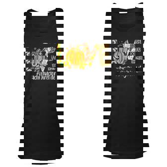 Activity Director Love Pumpkin Leopard Halloween Fall Lover Unisex Tank Top - Seseable