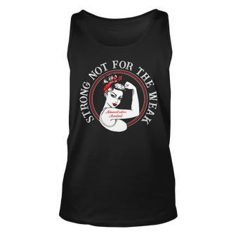Administrative Assistant Strong Not For The Weak Unisex Tank Top - Thegiftio UK