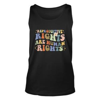 Aesthetic Reproductive Rights Are Human Rights Feminist V2 Unisex Tank Top - Monsterry DE