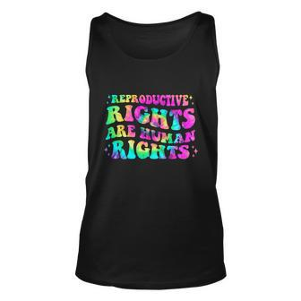 Aesthetic Reproductive Rights Are Human Rights Feminist V4 Unisex Tank Top - Monsterry