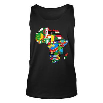 Africa Proud African Country Flags Tshirt Unisex Tank Top - Monsterry DE