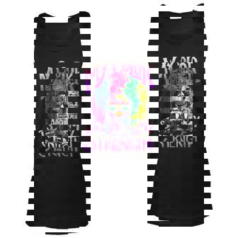 Afro African American Women Black Pride Melanin Queen Unisex Tank Top - Thegiftio