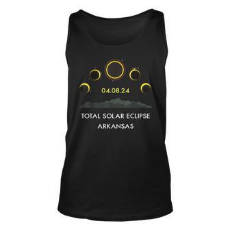 America Totality 040824 Total Solar Eclipse 2024 Arkansas Men Women Tank Top Graphic Print Unisex - Thegiftio UK
