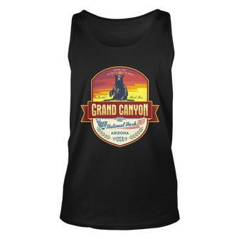 American Black Bear Grand Canyon National Park Unisex Tank Top - Monsterry