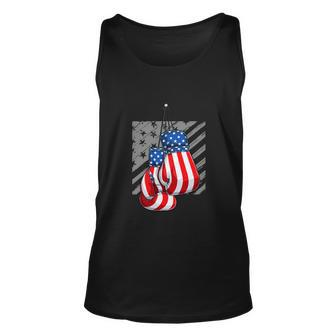 American Boxer Funny 4Th Of July Unisex Tank Top - Monsterry