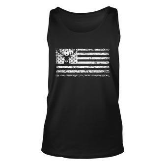 American Deer Hunting Flag Tshirt Unisex Tank Top - Monsterry