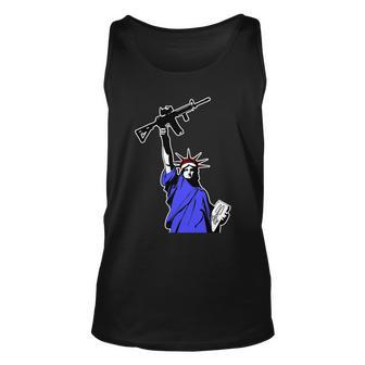 American Freedom A V2 Unisex Tank Top - Monsterry