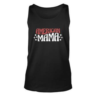 American Mama White 4Th Of July Unisex Tank Top - Monsterry AU