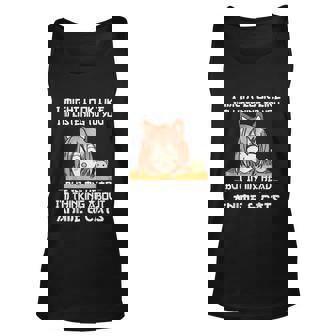 Anime And Cats Lover Anime Merch For N Girls Women Unisex Tank Top - Thegiftio