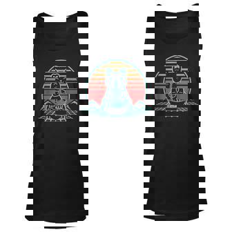 Anime Ramen Cat Retro Japanese Noodles Aesthetic Kawaii Gift V2 Men Women Tank Top Graphic Print Unisex - Thegiftio