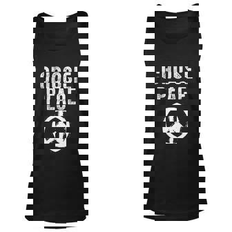 Anti Gun Choose Peace Wear Orange Enough End Gun Violence Unisex Tank Top - Thegiftio