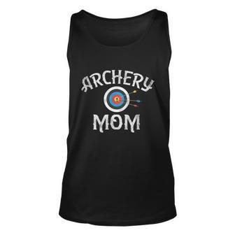 Archery Archer Mom Target Proud Parent Bow Arrow Funny Unisex Tank Top - Thegiftio UK