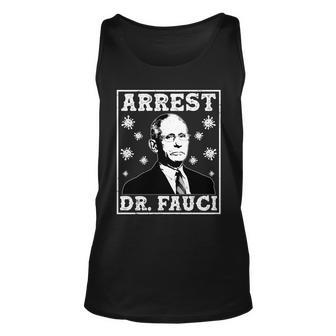 Arrest Dr Fauci Unisex Tank Top - Monsterry UK