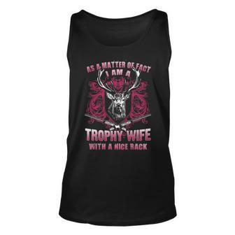 As A Matter Of Fact - Trophy Wife Unisex Tank Top - Seseable