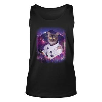 Astronaut Space Cat Unisex Tank Top - Monsterry DE