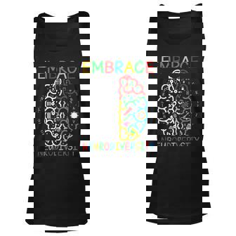 Autism Awareness Embrace Neurodiversity Adhd Autism Men Women Tank Top Graphic Print Unisex - Thegiftio