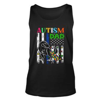 Autism Dad Tshirt Unisex Tank Top - Monsterry