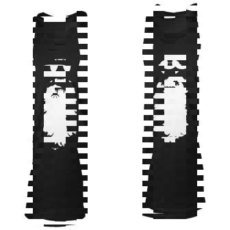 Aviator Glasses And Beard V2 Unisex Tank Top | Seseable UK