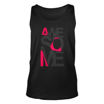 Awesome Tshirt Unisex Tank Top - Monsterry