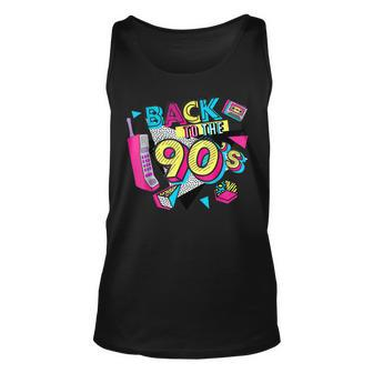 Back To The 90S Outfits Retro Costume Party Cassette Tape Men Women Tank Top Graphic Print Unisex - Thegiftio UK