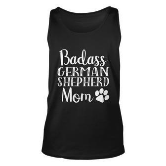 Badass German Shepherd Mom Funny Cute Funny Dog Gift Women Cute Gift Unisex Tank Top - Thegiftio UK