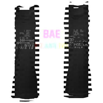 Bae Best Auntie Ever Colorful Graphic Design Printed Casual Daily Basic Unisex Tank Top - Thegiftio UK