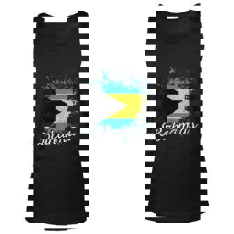 Bahamas Patriotic Bahamian Pride Flag Gift Unisex Tank Top - Thegiftio UK